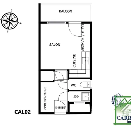 Cal02 - 4 Pers Centre Des Carroz * 雷加霍斯达哈施